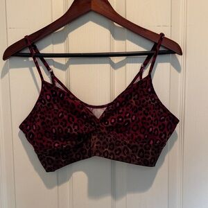 Chic Leopard Print Bralette